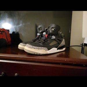 air jordan spizike black cement size 13 men US